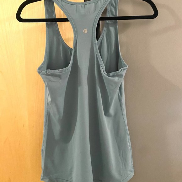 90 DEGREE REFLEX Blue/Green Workout Tank | Medium - Picture 3 of 4